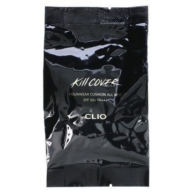 Clio, Kill Cover, набор подушек Founwear, SPF 50+, PA +++, песок 05, 2 подушки, 0,52 унции (15 г) каждая купить в Киеве и Украине