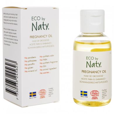Органічна олія від розтяжок для вагітних, ECO BY NATY, 50 мл