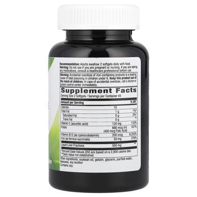 Iron for Women Enzymatic Therapy (Ultimate Iron) 90 capsules
