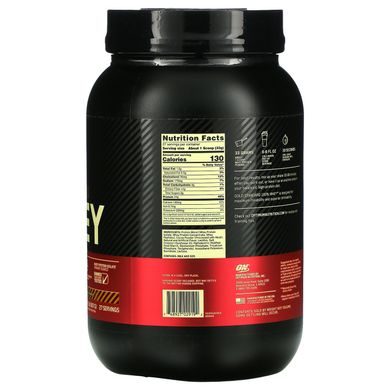 Сывороточный протеин изолят Optimum Nutrition (100% Whey Gold Standard) 909 г со вкусом шоколадного арахисового масла купить в Киеве и Украине
