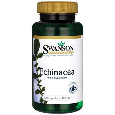 Ехінацея Swanson (Echinacea) 400 мг 100 капсул