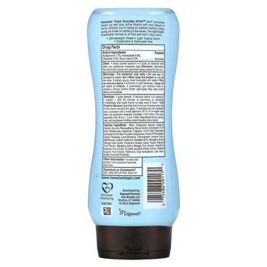 Sunscreen with broad spectrum protection, SPF 50, light tropical scent, Hawaiian Tropic, 236 ml