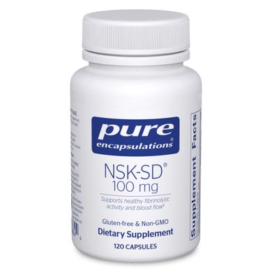 Наттокіназа Pure Encapsulations (NSK-SD) 100 мг 120 капсул