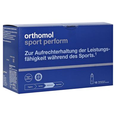 Orthomol Sport Perform, Ортомол Спорт Перформ, 16 днів (гранули)
