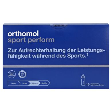 Orthomol Sport Perform, Ортомол Спорт Перформ, 16 днів (гранули)