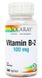 Вітамін B-2, Vitamin B-2, Solaray, 100 мг, 100 капсул фото