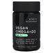 Sports Research, Vegan Omega + D3, 60 Veggie Softgels фото