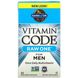Сирі мультивітаміни для чоловіків, Raw One for Men, Vitamin Code, Garden of Life, 30 вегетаріанських капсул фото