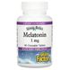 Natural Factors, Stress-Relax, мелатонін, 1 мг, 90 жувальних таблеток фото