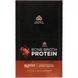 Protein bar in bone broth, Salty chocolate and almond, Dr. Axe / Ancient Nutrition, 12 bars, 2.04 oz (58 g) each.