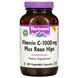 Вітамін C з плодами шипшини Bluebonnet Nutrition (Vitamin C -1000 mg Plus Rose Hips) 1000 мг / 25 мг 180 капсул фото