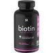 Біотин з кокосовим маслом Sports Research (Biotin with Coconut Oil) 10000 мкг 30 капсул фото
