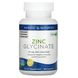 Глицинат цинка, Zinc Glycinate, Nordic Naturals, 20 мг, 60 капсул фото