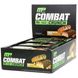 Combat Crunch, для любителей арахисового масла, MusclePharm, 12 батончиков, по 2,22 унции (63 г) каждый фото