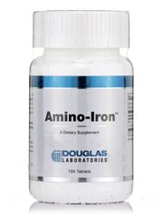 Аминокислоты с железом Douglas Laboratories (Amino-Iron) 100 таблеток купить в Киеве и Украине