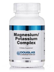 Магний и Калий комплекс Douglas Laboratories (Magnesium Potassium Complex) 100 капсул купить в Киеве и Украине