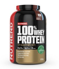 100% Сироватковий протеїн смак шоколаду та кокосу Nutrend (100% Whey Protein) 2,25 кг