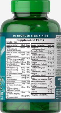 Мультивитаминная мультиминеральная формула ABC Plus&reg; Senior, ABC Plus&reg; Senior Multivitamin Multi-Mineral Formula, Puritan's Pride, 240 таблеток купить в Киеве и Украине