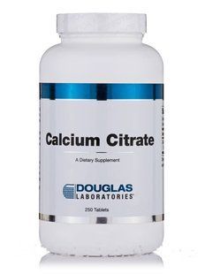Кальций Цитрат Douglas Laboratories (Calcium Citrate) 250 таблеток купить в Киеве и Украине