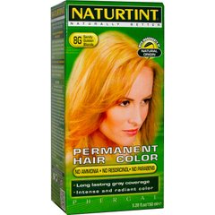 Фарба для волосся, Permanent Hair Color, Naturtint, 8G Сенді Золотий блонд, 150 мл