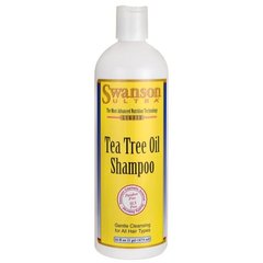 Олія чайного дерева, шампунь, Tea Tree Oil Shampoo, Swanson, 468 мл