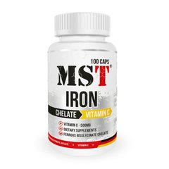Iron Chelate Vitamin C MST 100 caps