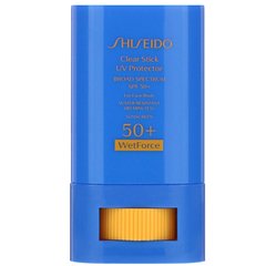 УФ-защита, WetForce, SPF 50+, Clear Stick, Shiseido, .52 унции (15 г) купить в Киеве и Украине