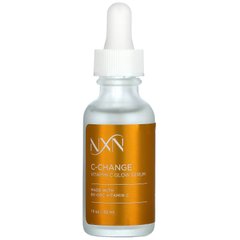 NXN, Nurture by Nature, C-Change, сяюча сироватка з вітаміном C, 1 рідка унція (30 мл)