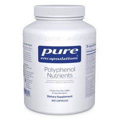 Поліфенольні поживні речовини Pure Encapsulations (Polyphenol Nutrients L-5-MTHF) 360 капсул