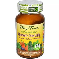 Мультивітаміни для жінок MegaFood (Women's One Daily) 60 таблеток