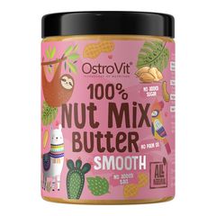 OstroVit-Горіхова паста 100% Nut Mix Butter Smooth OstroVit 1 кг купить в Киеве и Украине