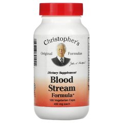 Формула для кровообігу Christopher's Original Formulas (Blood Stream Formula) 450 мг 100 капсул