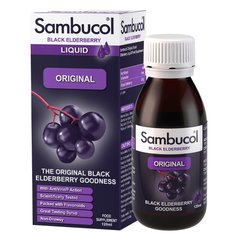Самбукол сироп для імунітету Чорна бузина для дорослих та дітей від 3 років Sambucol (Original) 120 мл