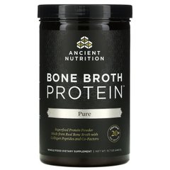 Протеин из костного бульона чистый Dr. Axe / Ancient Nutrition (Bone Broth Protein) 445 г купить в Киеве и Украине