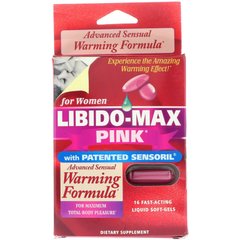 Мультивітаміни для жінок, Лібідо-Max Pink, для жінок, appliednutrition, 16 капсул