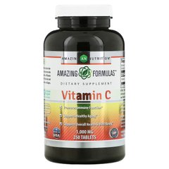 Amazing Nutrition, Вітамін C, 1000 мг, 250 таблеток