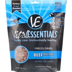Ліофілізована закуска для собак, Vital Essentials, 1 фунт (453 г)