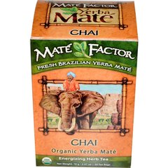 Органический Yerba Mate, чай, Mate Factor, 20 чайных пакетиков, 2.47 унции (70 г) купить в Киеве и Украине