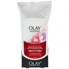 Мікровідлущувальні серветки для вологого очищення, Olay, 30 текстурованих серветок