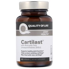 Картіласт, Cartilast, Quality of Life Labs, 60 капсул