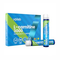 Карнитин 3000 со вкусом цитрусов VPLab (L-Carnitine 3000) 7 шт по 25 мл купить в Киеве и Украине