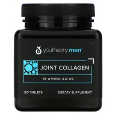 Чоловічий колаген для сполучних тканин, вдосконалена формула, тип, Youtheory, 2, 120 таблеток