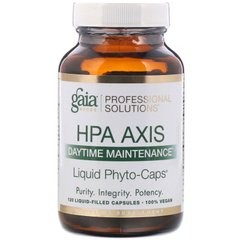 Заспокійливий засіб Gaia Herbs Professional Solutions (Solutions HPA Axis Daytime Maintenance) 120 капсул