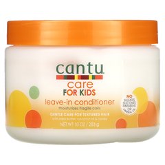 Cantu, Care For Kids, незмивний кондиціонер, дбайливий догляд за текстурованим волоссям, 10 унцій (283 г)