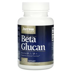 Бета-глюкан Jarrow Formulas (Beta Glucan) 250 мг 60 капсул купить в Киеве и Украине