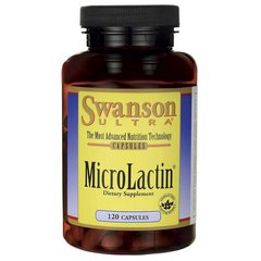 МікроЛактін, MicroLactin, Swanson, 500 мг, 120 капсул