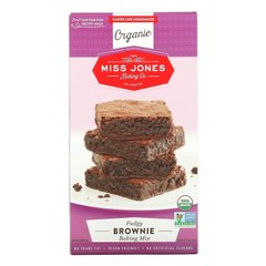 Miss Jones Baking Co, Органічна суміш для випічки, брауні, 14,67 унцій (416 г)
