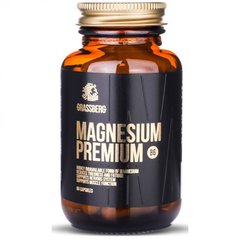 Магний Премиум с витамином В6 Grassberg Magnesium Premium B6 60 капсул купить в Киеве и Украине