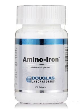 Аминокислоты с железом Douglas Laboratories (Amino-Iron) 100 таблеток купить в Киеве и Украине