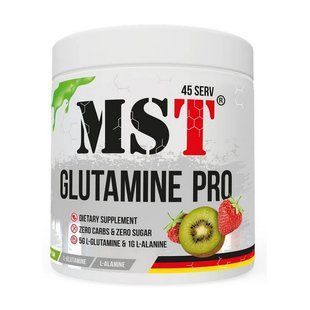 Glutamine Pro zero MST 315 g strawberry-kiwi купить в Киеве и Украине